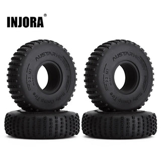 INJORA 2.2" 142*40mm Comp Pin Tires for 1/10 RC Crawlers
