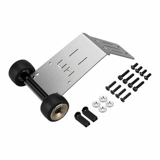 Hot Racing Stainless Steel Heavy Duty Skid Plate Wheelie Bar, 1/16 ARRMA Mini Kraton