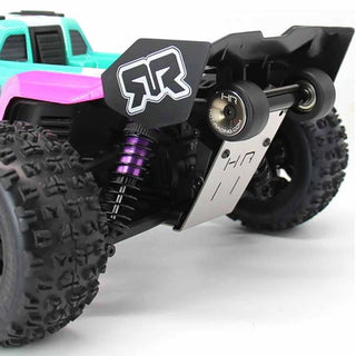 Hot Racing Stainless Steel Heavy Duty Skid Plate Wheelie Bar, 1/16 ARRMA Mini Kraton
