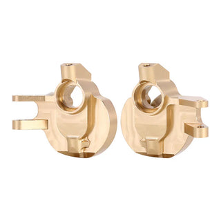 INJORA 66g/set Brass Portal Cover Steering Knuckle Set for 1/18 UTB18 Capra (UTB18-02)