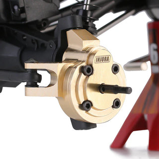 INJORA 66g/set Brass Portal Cover Steering Knuckle Set for 1/18 UTB18 Capra (UTB18-02)