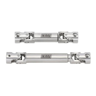 INJORA Stainless Steel Drive Shafts for 1/18 TRX4M Defender Bronco (4M-18)
