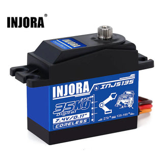 INJORA INJS135 35KG Waterproof Large Torque Digital Coreless Servo for RC Model (270 degrees)