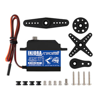 INJORA INJS135 35KG Waterproof Large Torque Digital Coreless Servo for RC Model (270 degrees)