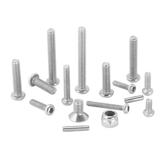 INJORA M1.6 M2 M2.5 Grade 12.9 Button Head Stainless Steel Screws Nuts for 1/18 TRX4M (4M-15)