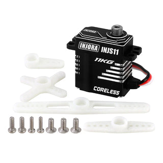 INJORA 11KG Coreless High Torque Micro Servo for 1/24 1/18 TRX4M (INJS11)