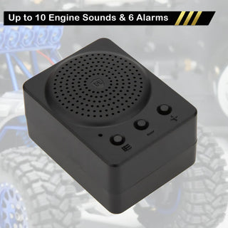 MEUS Racing RC Car Speaker MS-24 Engine Sound Simulator for 1/18 TRX4M 1/24 SCX24 FMS RC Crawlers