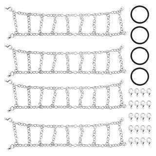 INJORA Tires Snow Chain for 55-65mm 1.0" Tires (4M-93)