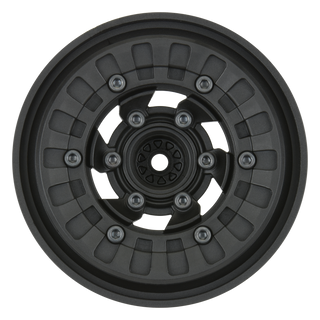 1/10 Vice CrushLock Front/Rear 2.6" 12mm Crawling Wheels (2) Blk/Blk