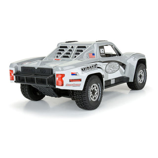 1/16 Pre-Cut 2019 Chevy Silverado Trophy Truck Gray Body: GROM