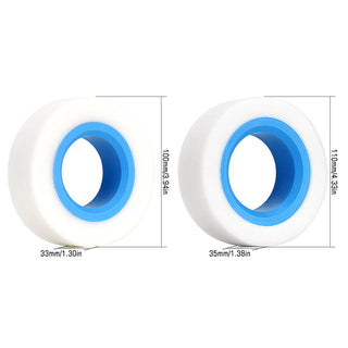 Sale INJORA 1.9" Dual Stage Foam Inserts with Light Blue TPE Inner Ring for 100-110 114-120mm Tires