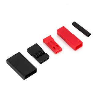 INJORA Servo Plug Male Female JST JR Connector Crimp Pin Wire Set for RC Car Boat Model