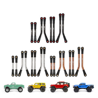 INJORA SCX24 high-clearance stainless steel links set