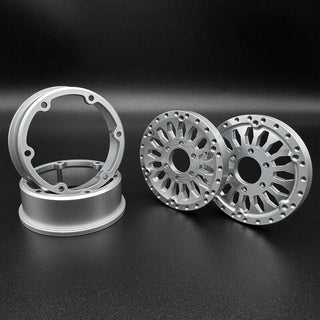 1.9 Aluminum "SHIELD" Beadlock Wheels (2)