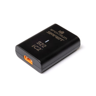 Spektrum S22 G2 Smart Charger IC2 front angled view