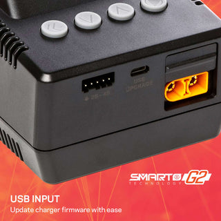 Spektrum Accessories Smart Powerstage Air Bundle: G2 2200mAh 3S LiPo IC3 & S155 Charger