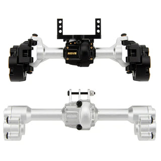 MEUS Racing Ascent-18 Apex Portal Axle Housings with Diff Covers Steering Knuckles for 1/18 Redcat Ascent-18 Apex