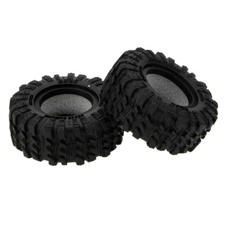 MEUS Racing 0.7-Inch MS6 Super Bouncer Tires for 1/30 SCX30 1/32 Redcat Ascent-32