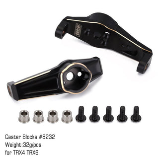 INJORA TRX4-8232BK brass C-hubs product photo 1