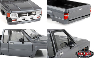 RC4WD 1987 Toyota XtraCab Hard Body Complete Set (Grey)