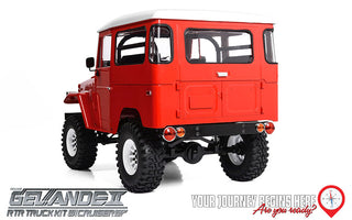 RC4WD Gelande II RTR Truck w/Cruiser Body Set (Red)