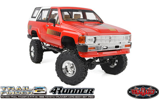 RC4WD Trail Finder 2 RTR w/1985 Toyota 4Runner Hard Body Set (Red)