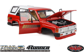 RC4WD Trail Finder 2 RTR w/1985 Toyota 4Runner Hard Body Set (Red)
