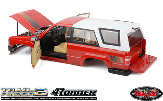 RC4WD Trail Finder 2 RTR w/1985 Toyota 4Runner Hard Body Set (Red)