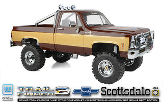RC4WD Trail Finder 2 "LWB" RTR W/ Chevrolet K10 Scottsdale Hard Body Set (Scale Dept. Edition)
