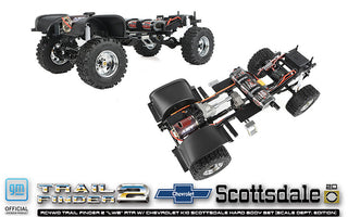 RC4WD Trail Finder 2 "LWB" RTR W/ Chevrolet K10 Scottsdale Hard Body Set (Scale Dept. Edition)