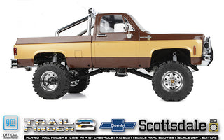 RC4WD Trail Finder 2 "LWB" RTR W/ Chevrolet K10 Scottsdale Hard Body Set (Scale Dept. Edition)