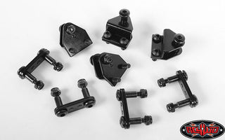 Share | Leaf Spring Shackles & Mounts Kit