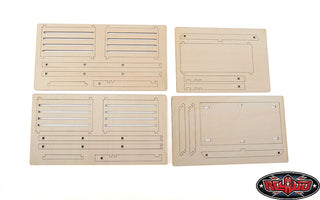 1/10 Wood Garage Shelves and Work Bench Set