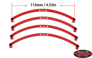 Red Super Soft Flex Leaf Springs (4)
