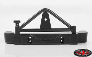 Tough Armor Rear Bumper w/Spare Tire Mount for 1/18 Gelande II RTR w/Black Rock Body