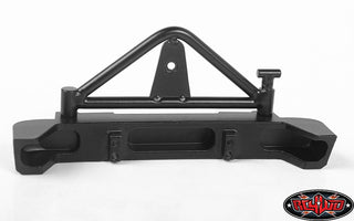 Tough Armor Rear Bumper w/Spare Tire Mount for 1/18 Gelande II RTR w/Black Rock Body