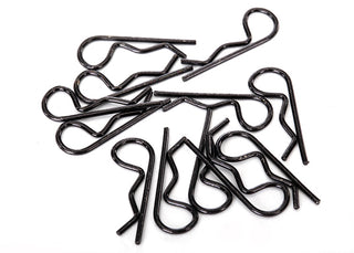 Black Standard-Duty Body Clips (12) #1834A