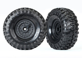 PART#: 8273 1.9" Black Tactical Wheels