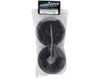 JConcepts Scorpios 2.2" All Terrain Rock Crawler Tires (2) (5.25" - Class 3) (Green)