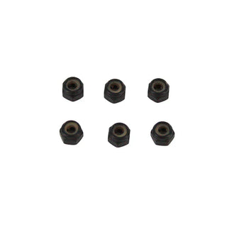 Redcat 3mm Steel Nylon Insert Locknuts (6pcs)