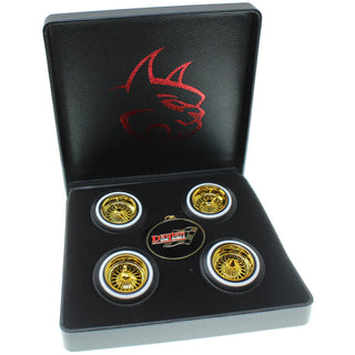 RedCat RER17089 Dayton Wire Wheel Set(Gold)(4pcs)