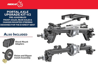 Redcat RER13366 Portal Axle Kit Assembled V2