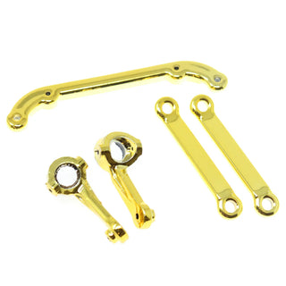 RedCat RER25824 V2 Steering Arms L/R and V2 Toe Links (Gold) (1set)