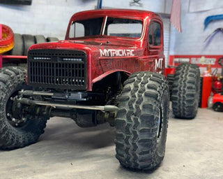 MyTrickRC Pro-Line Comp Wagon Body Molded Scale Grille & LED Light Kit w/HB-2 Lighting Controller