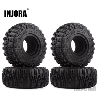 INJORA 2.2" 120*48mm Mud Grappler Tires for 1/10 RC Crawlers