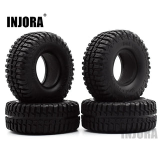 INJORA 4PCS 1.9" 100*39mm Rubber Tires for 1/10 RC Crawler