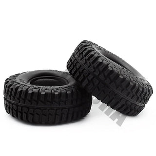 INJORA 4PCS 1.9" 100*39mm Rubber Tires for 1/10 RC Crawler