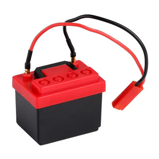 INJORA 1PCS Low Voltage Alarm Lipo Battery Simulation Decoration for 1/10 RC Crawler