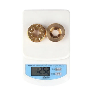 INJORA 2PCS 63g Internal Brass Counterweight for 1.9" 2.2" Wheel Rims