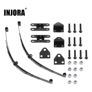 INJORA Hard Leaf Spring Suspension Steel Bar for 1/10 RC Crawler RC4WD D90 TF2 SCX10 F350